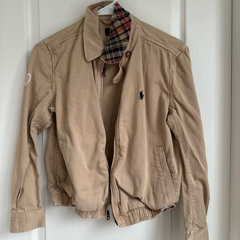 Ralph Lauren Women's Beige Utility Jacket - Picture 2 of 3